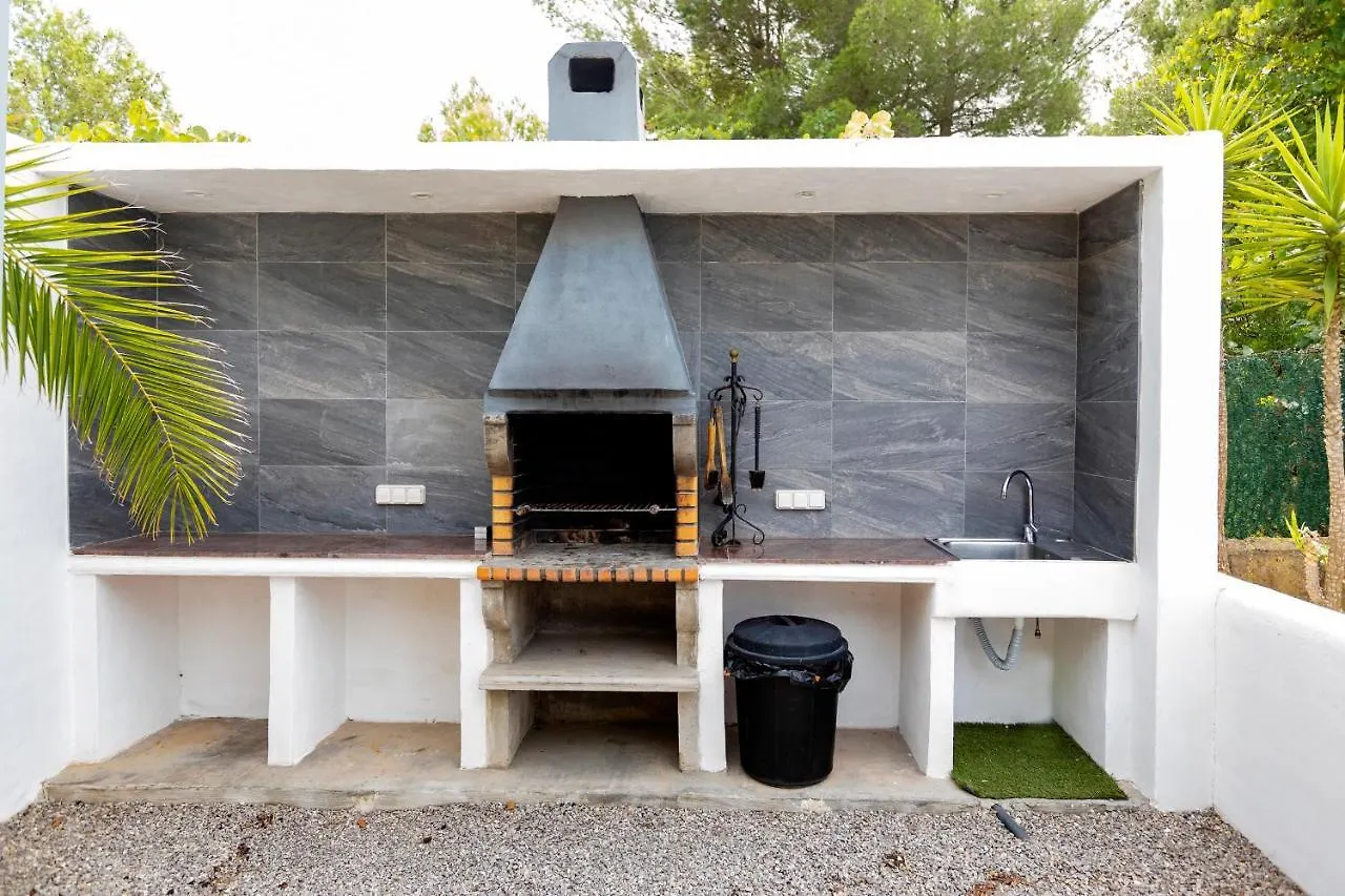 Villa In Ibiza Town With Private Pool, Sleeps 10 圣若法尔萨克鲁