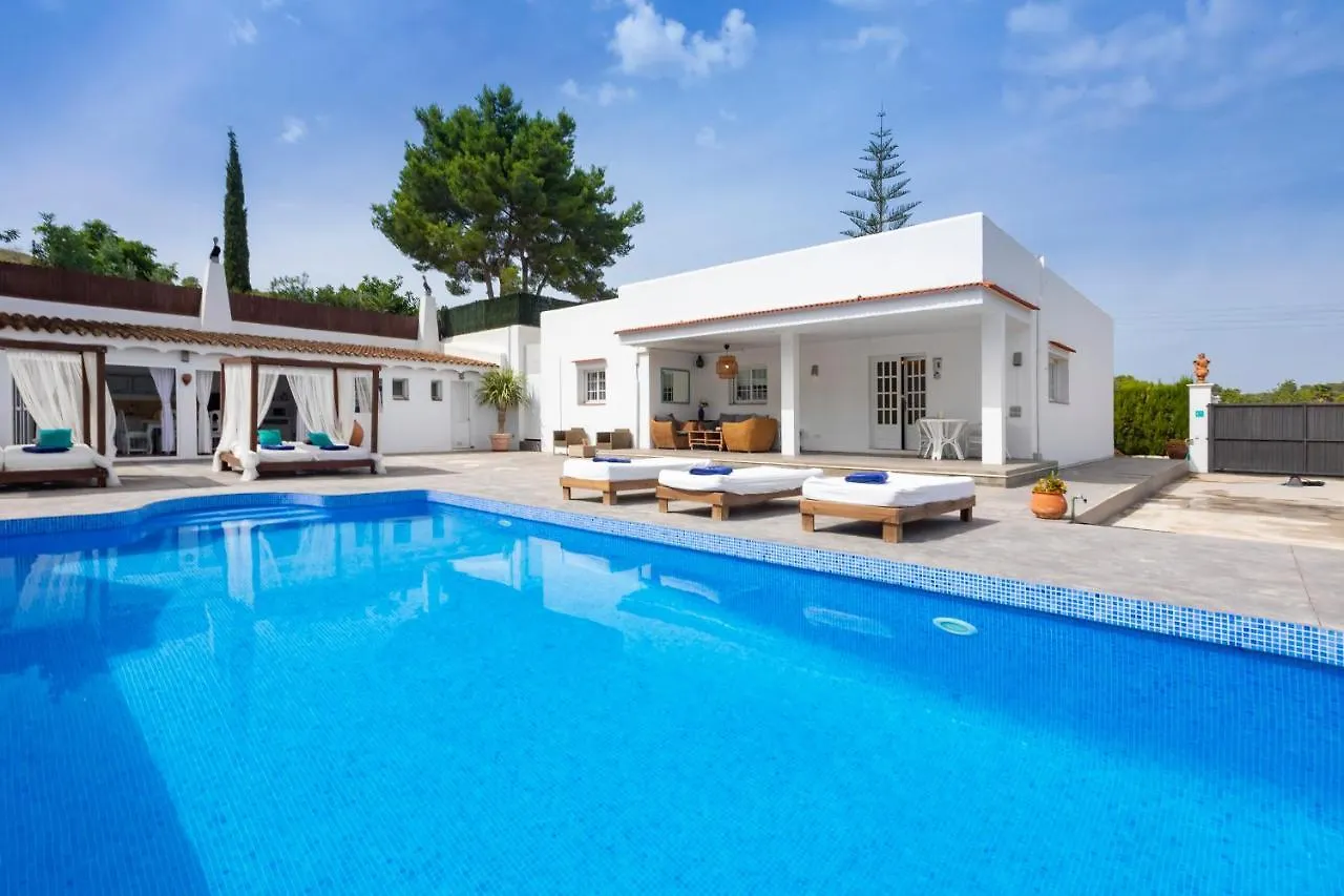 Villa In Ibiza Town With Private Pool, Sleeps 10 圣若法尔萨克鲁