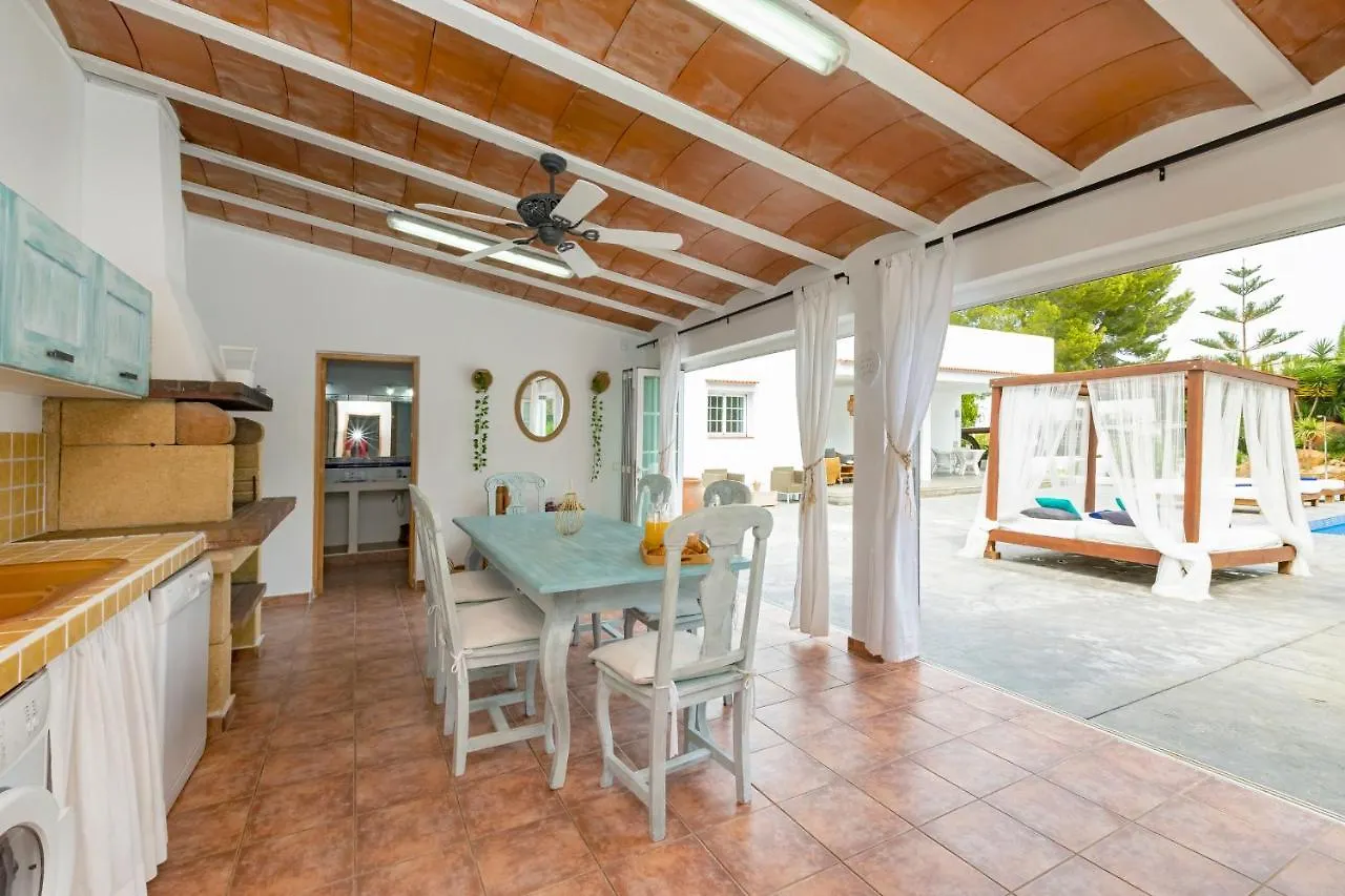 Villa In Ibiza Town With Private Pool, Sleeps 10 圣若法尔萨克鲁 西班牙