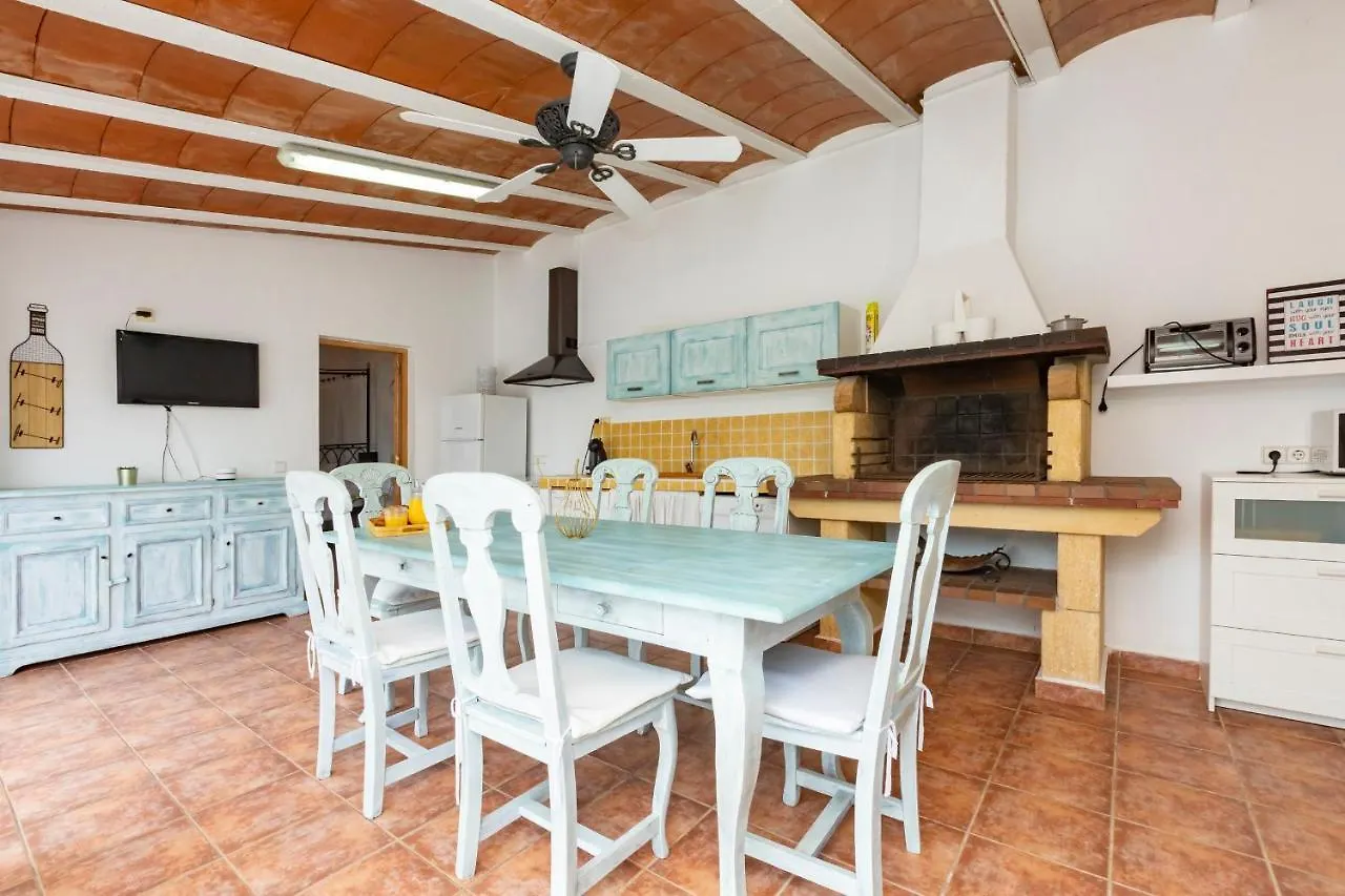 Villa In Ibiza Town With Private Pool, Sleeps 10 圣若法尔萨克鲁 0*,