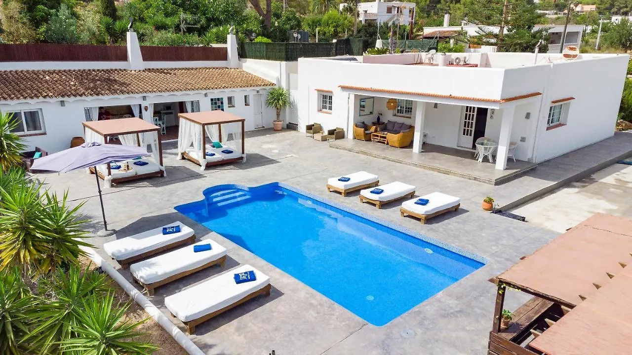 Villa In Ibiza Town With Private Pool, Sleeps 10 圣若法尔萨克鲁