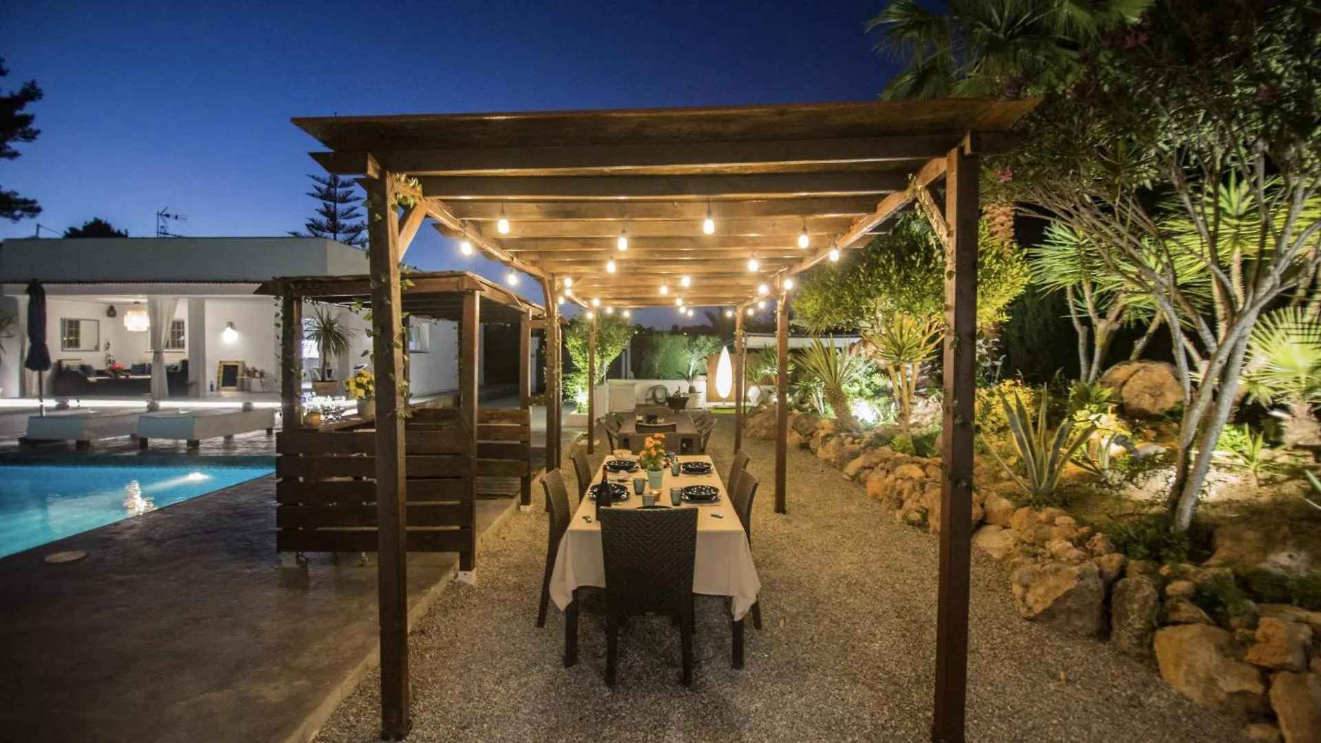 Villa In Ibiza Town With Private Pool, Sleeps 10 圣若法尔萨克鲁 0*,  西班牙